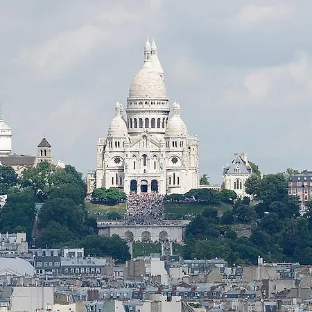 Vue Montmartre & Balcon * Parigi